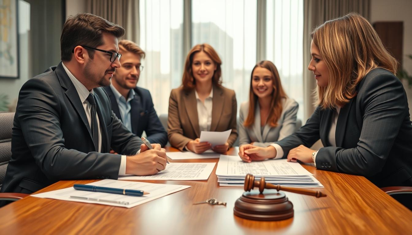 Real estate ownership transfer documents and closing confirmation